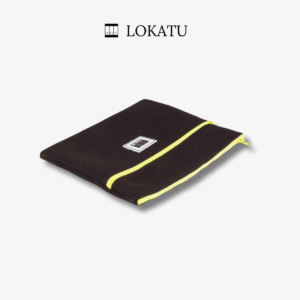 Funda portátil - Negro y amarillo flúor