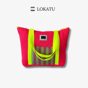 Bolso playa - Flúor Rosa